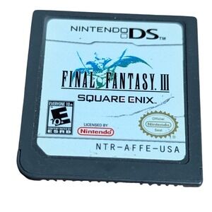 Nintendo DS Final Fantasy III Game Cartridge NTR AFFE USA - Cartridge Only